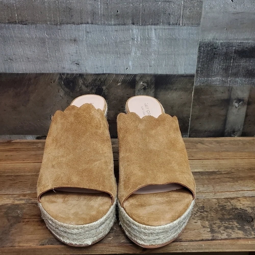 New Kate Spade Toby Espadrille Wedge Sandal